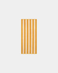Serviette de plage éponge 90x200 La Serviette Paris à personnaliser - Jaune Gold / Crème