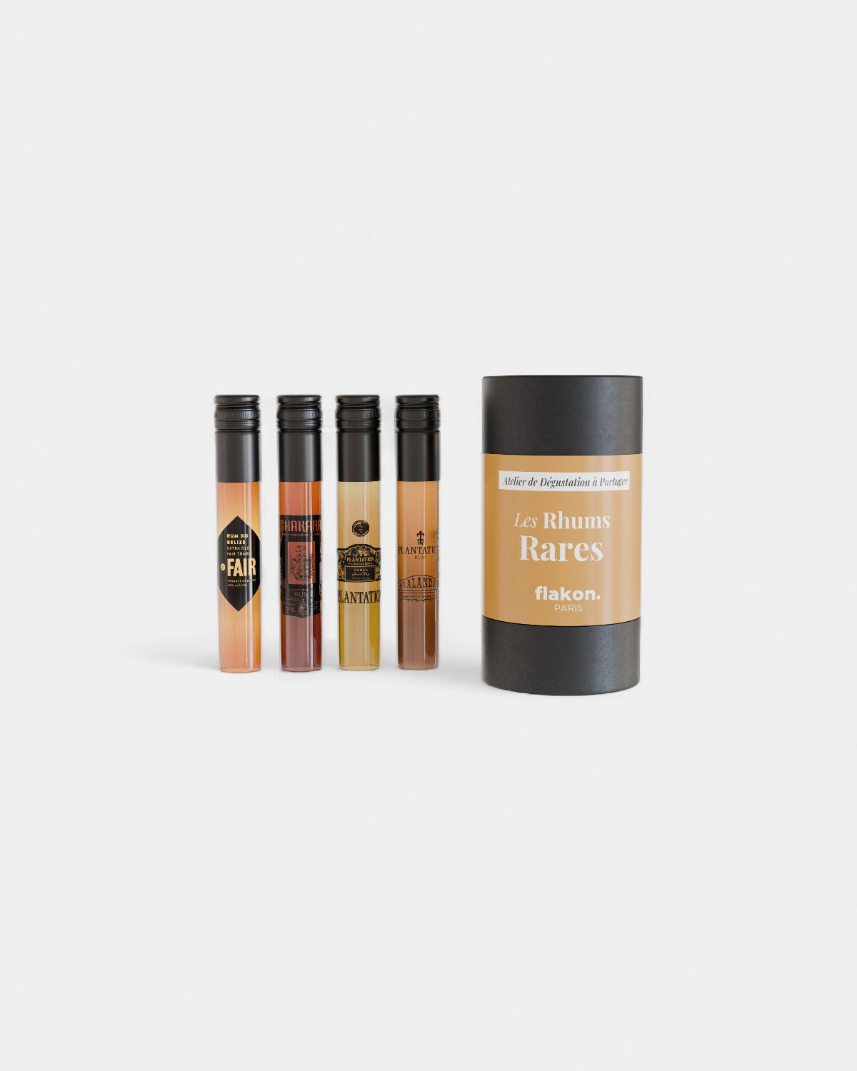 Coffret dégustation 4 flacons spiritueux à personnaliser - 5