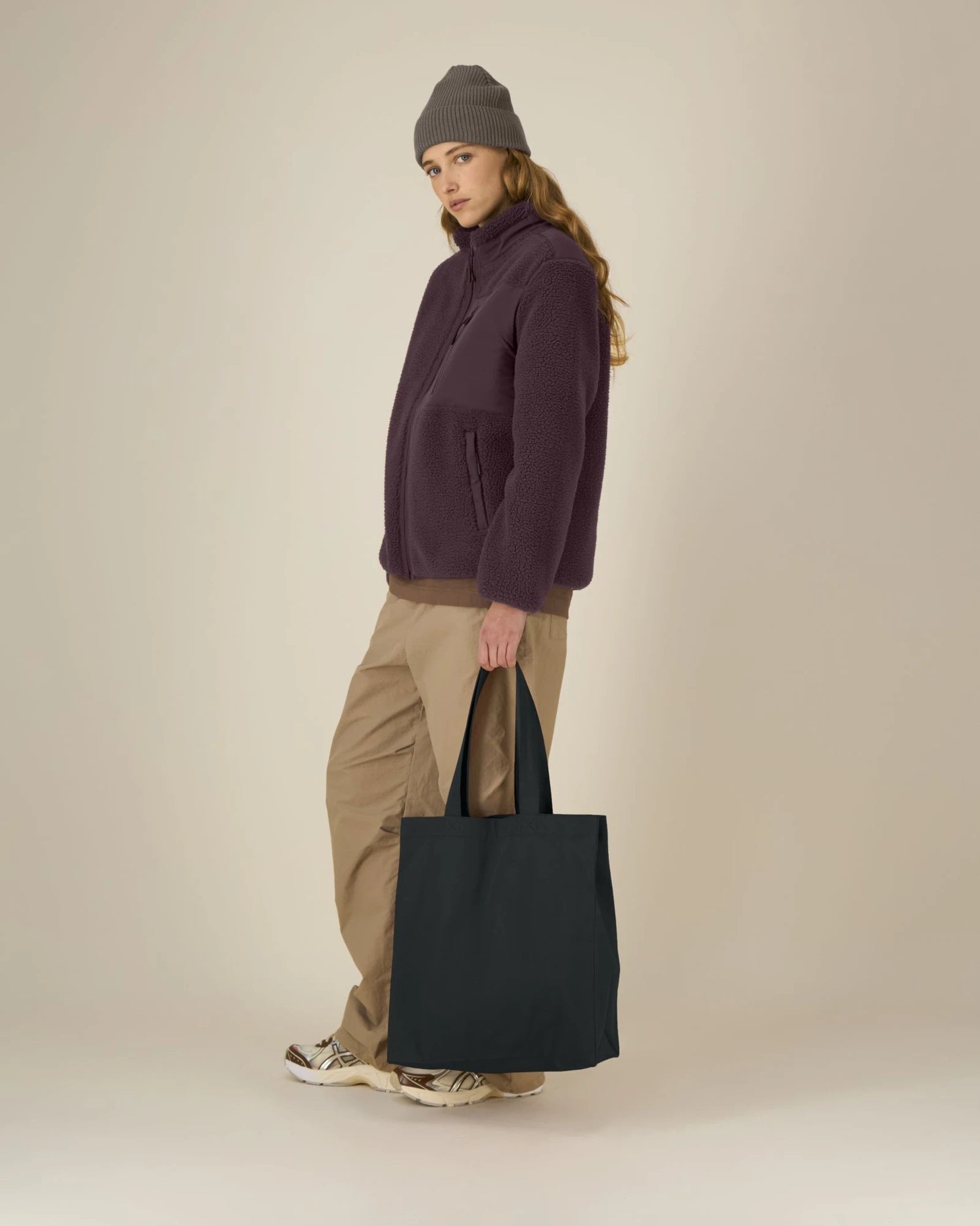 Tote bag recyclé Stanley/Stella Mid à personnaliser - Black