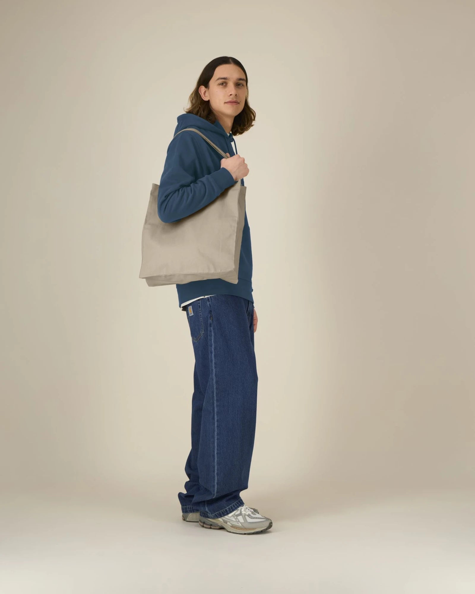 Tote bag recyclé Stanley/Stella Mid à personnaliser - Desert Dust