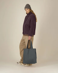 Tote bag recyclé Stanley/Stella Mid à personnaliser - Anthracite