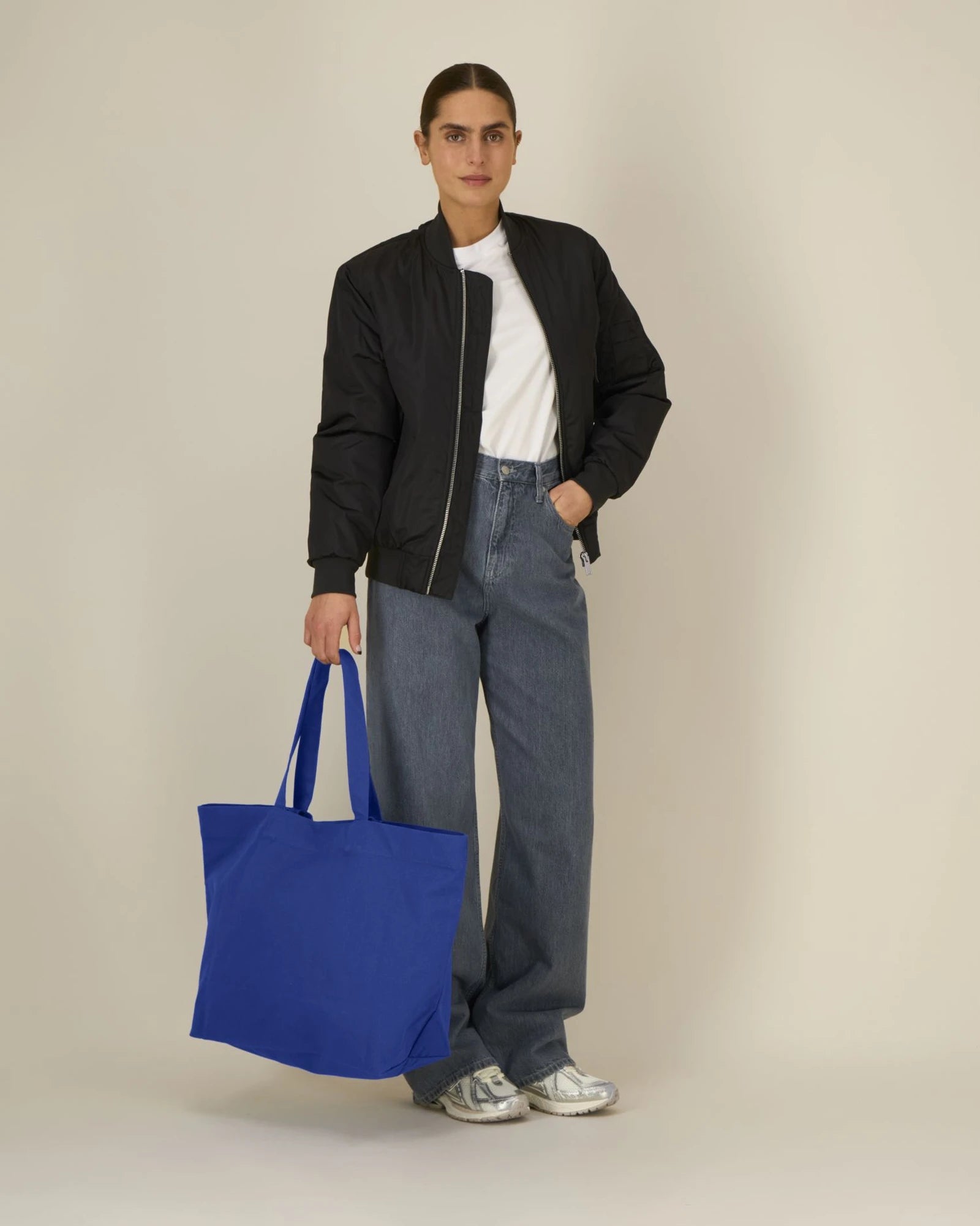 Shopping Bag 2.0 coton recyclé Stanley/Stella à personnaliser - Worker Blue