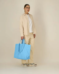 Shopping Bag 2.0 coton recyclé Stanley/Stella à personnaliser - Aqua Blue