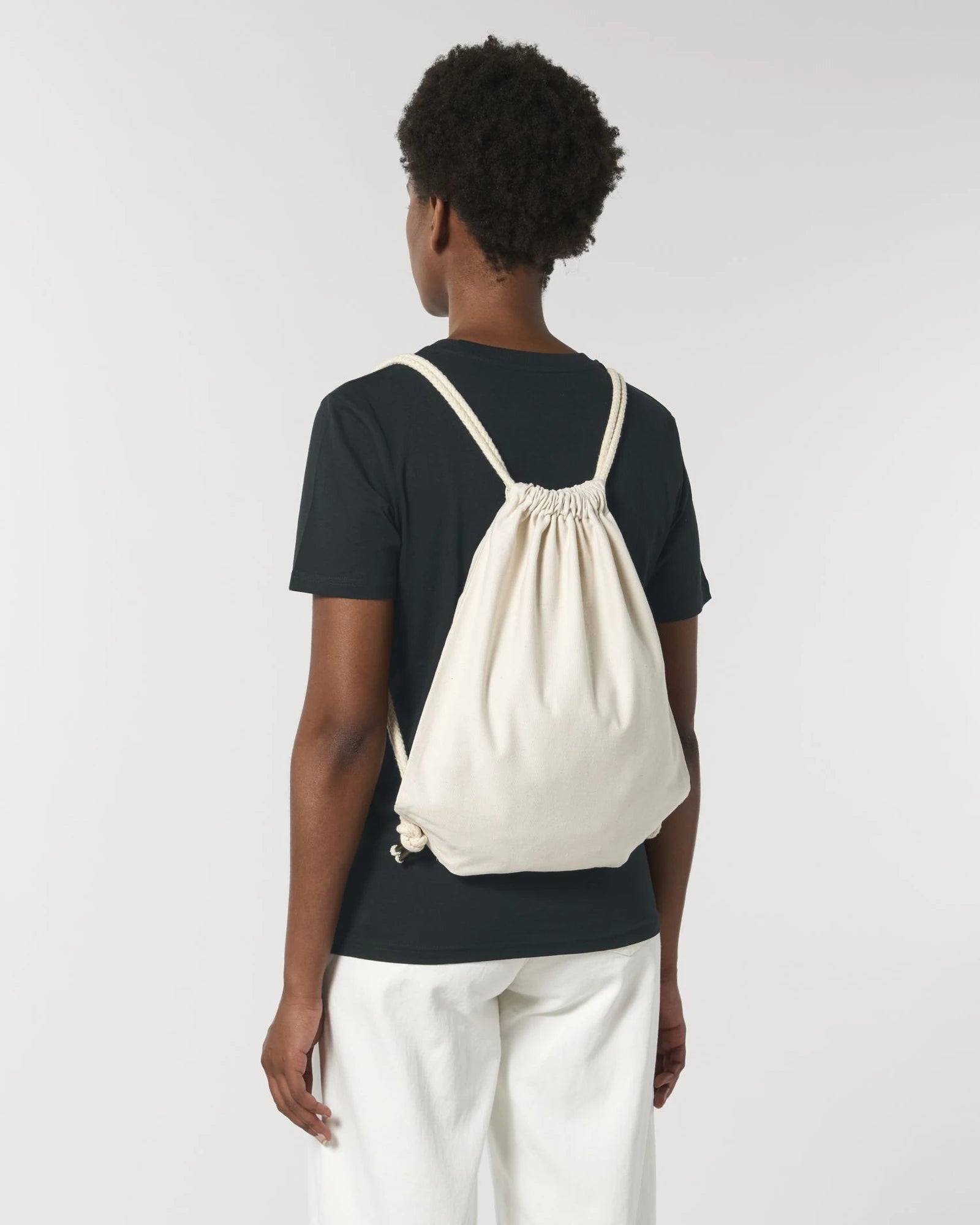 Sac de sport tissé coton recyclé Stanley/Stella à personnaliser - Natural