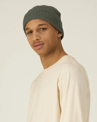Bonnet Fisherman coton bio Stanley/Stella à personnaliser - Khaki