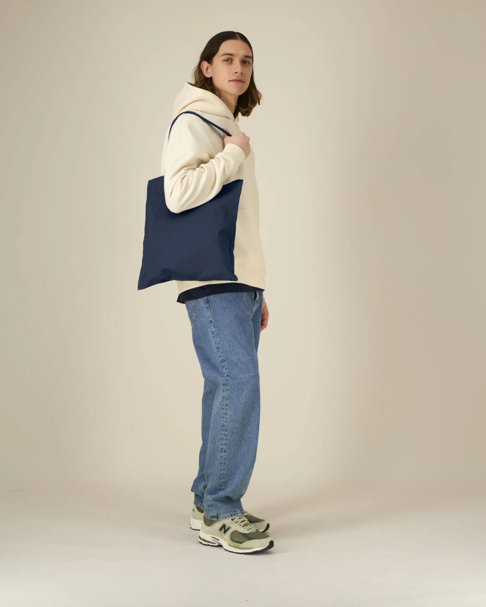 Tote bag coton bio Stanley/Stella Light à personnaliser - French Navy