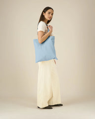 Tote bag coton bio Stanley/Stella Light à personnaliser - Sky Blue
