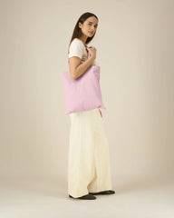 Tote bag coton bio Stanley/Stella Light à personnaliser - Cotton Pink