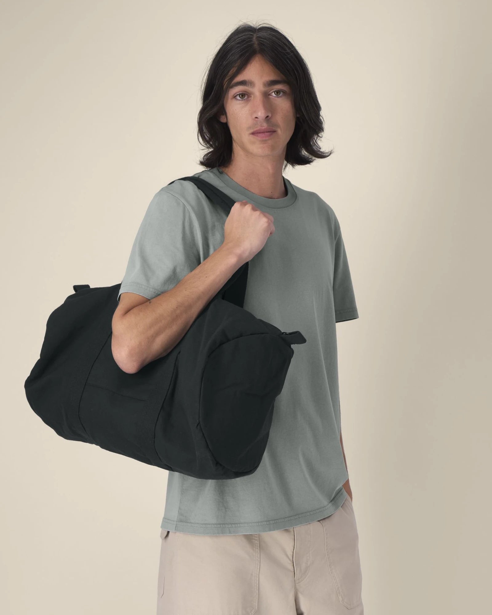 Sac Duffle en toile recyclée Stanley/Stella à personnaliser - 1
