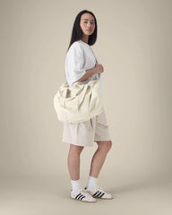 Sac Duffle en toile recyclée Stanley/Stella à personnaliser - Natural
