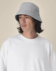 Bob en toile coton recyclé Stanley/Stella à personnaliser - Heather Grey