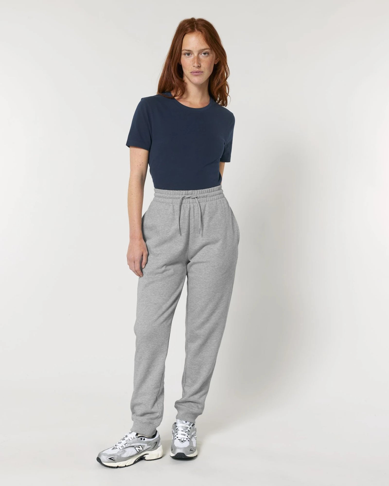 Pantalon de jogging unisexe coton bio Stanley/Stella Mover - Heather Grey