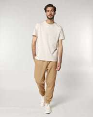 Pantalon de jogging unisexe coton bio Stanley/Stella Mover - Latte