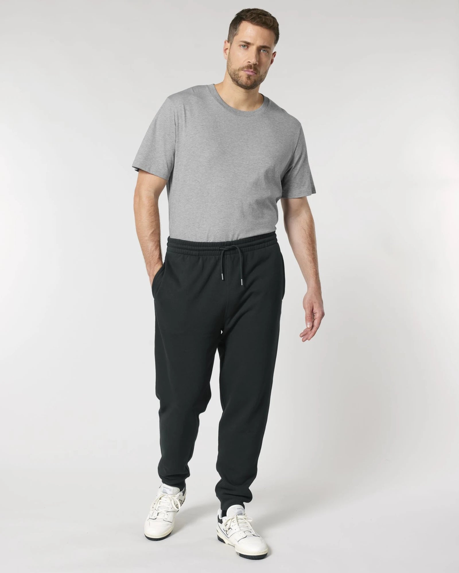 Pantalon de jogging unisexe coton bio Stanley/Stella Mover - Black