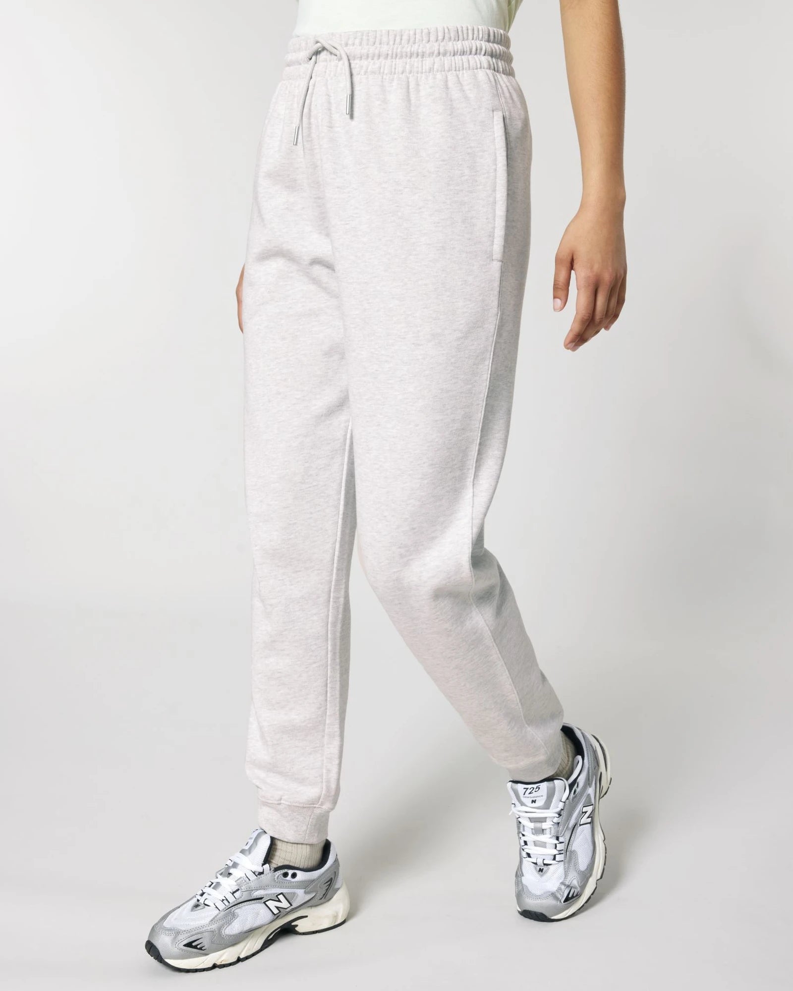 Pantalon de jogging unisexe coton bio Stanley/Stella Mover - Cool Heather Grey