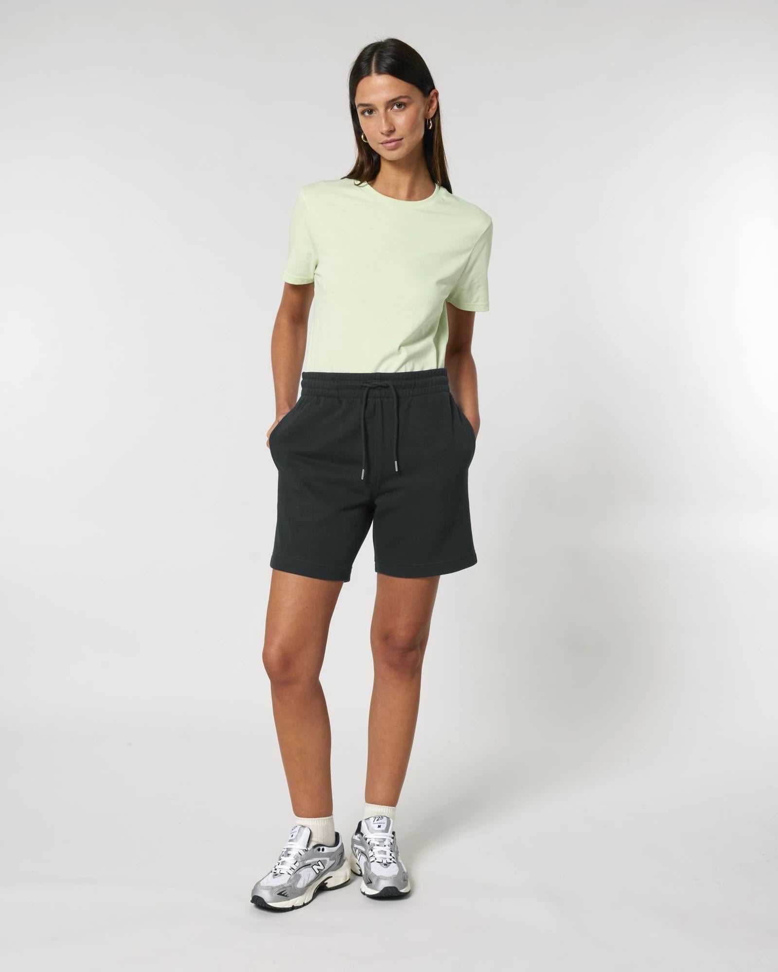 Short de jogging unisexe coton bio Stanley/Stella Trainer à personnaliser - 2