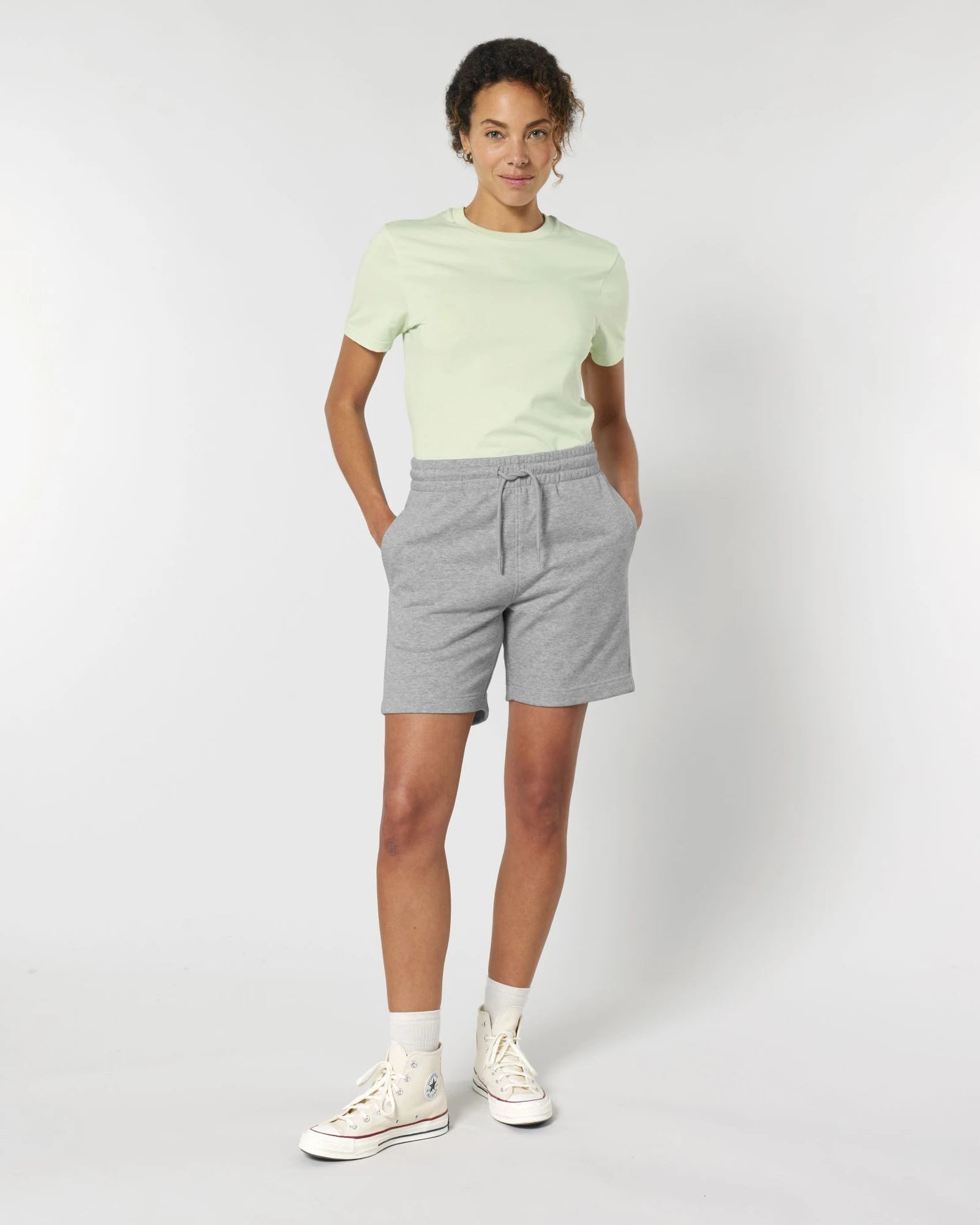 Short de jogging unisexe coton bio Stanley/Stella Trainer à personnaliser - 9