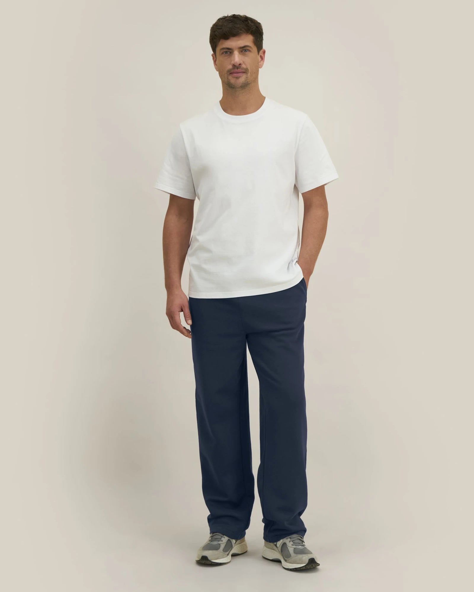 Pantalon coton bio Stanley/Stella Needer à personnaliser - French Navy
