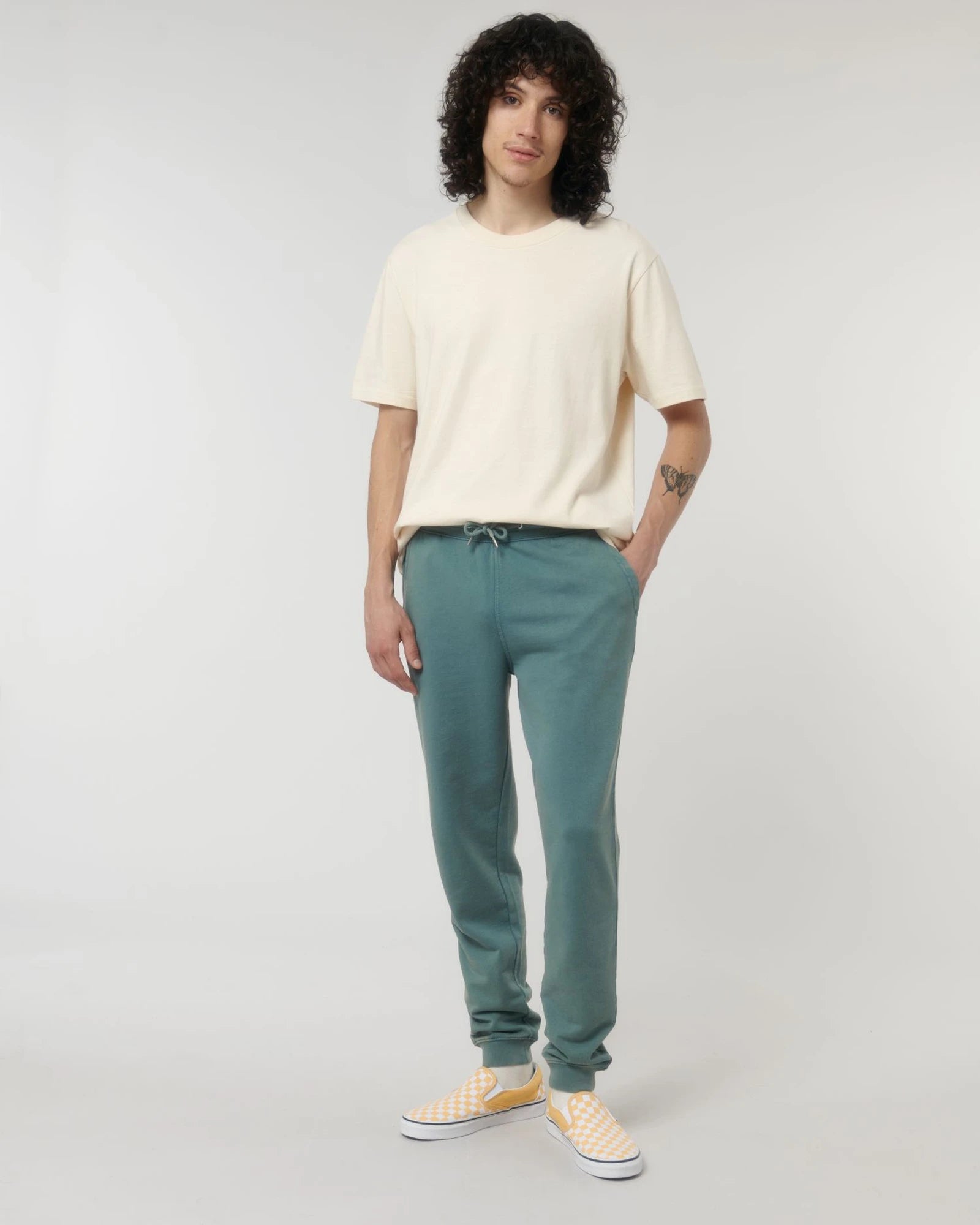Pantalon de jogging unisexe coton bio Stanley/Stella Mover à personnaliser - G. Dyed Hydro
