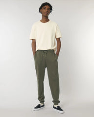 Pantalon de jogging unisexe coton bio Stanley/Stella Mover à personnaliser - G. Dyed Khaki