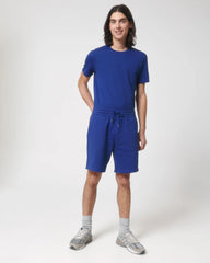 Short de jogging unisexe coton bio Stanley/Stella Boarder à personnaliser - Worker Blue
