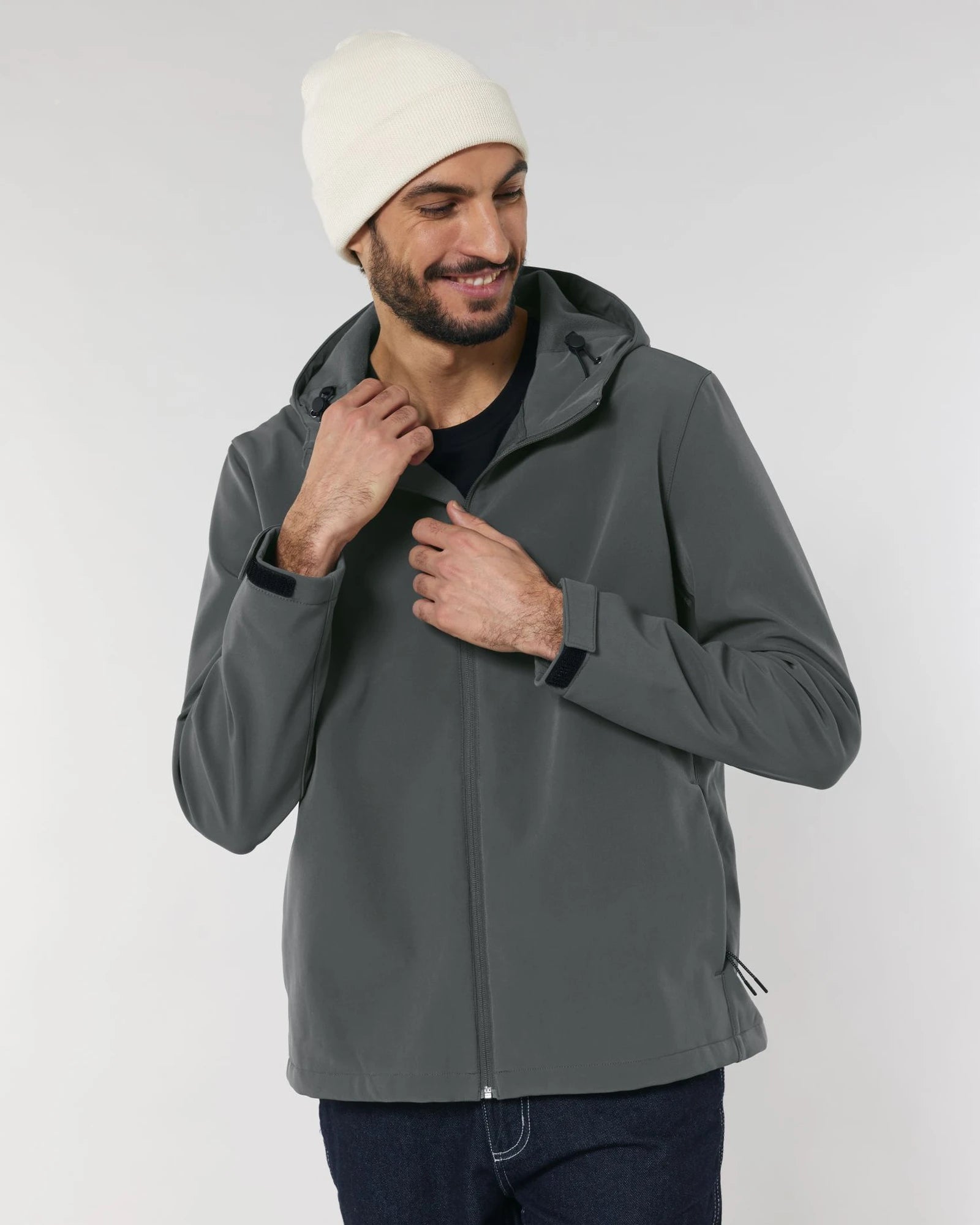 Veste softshell homme Stanley Discoverer à personnaliser - Anthracite