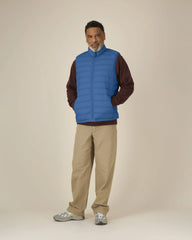 Gilet homme 100% nylon recyclé Stanley/Stella Climber à personnaliser - Mindful Blue