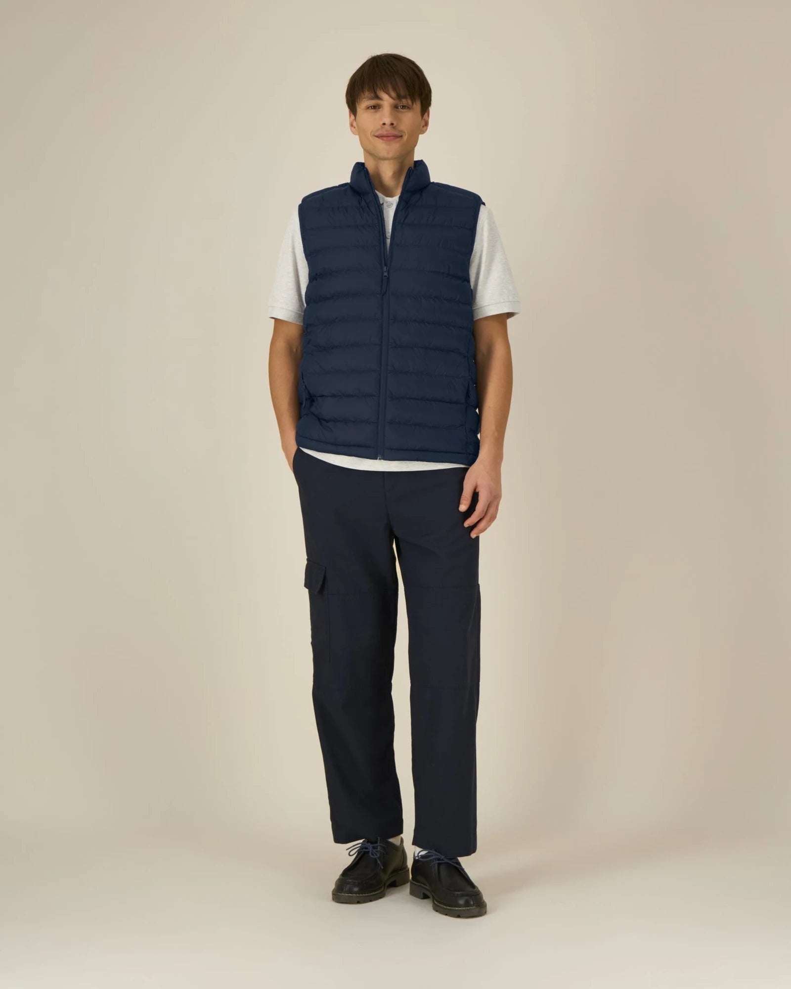 Gilet homme 100% nylon recyclé Stanley/Stella Climber à personnaliser - French Navy