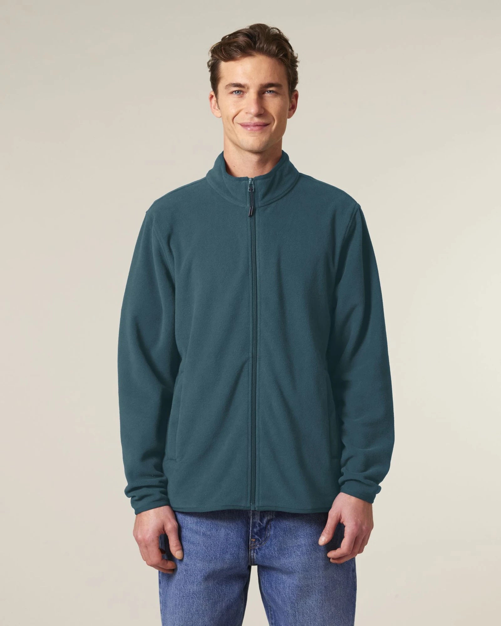 Veste polaire homme 100% polyester recyclé à personnaliser - 5
