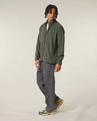 Veste polaire homme 100% polyester recyclé à personnaliser - Khaki