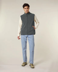 Veste polaire recyclée Stanley/Stella Quester à personnaliser - Anthracite