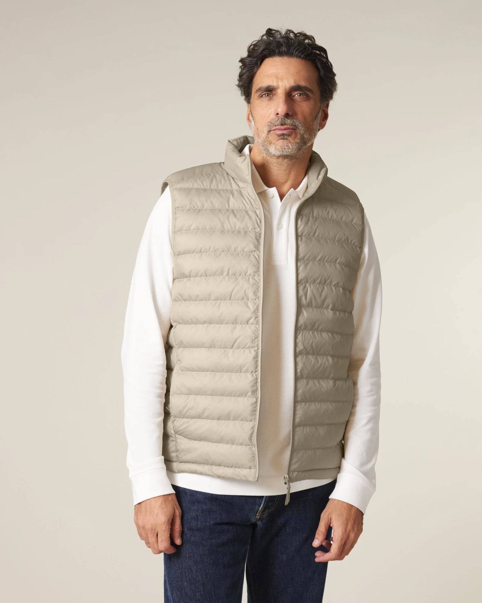 Veste matelassée polyester recyclé Stanley/Stella Climber à personnaliser - Desert Dust