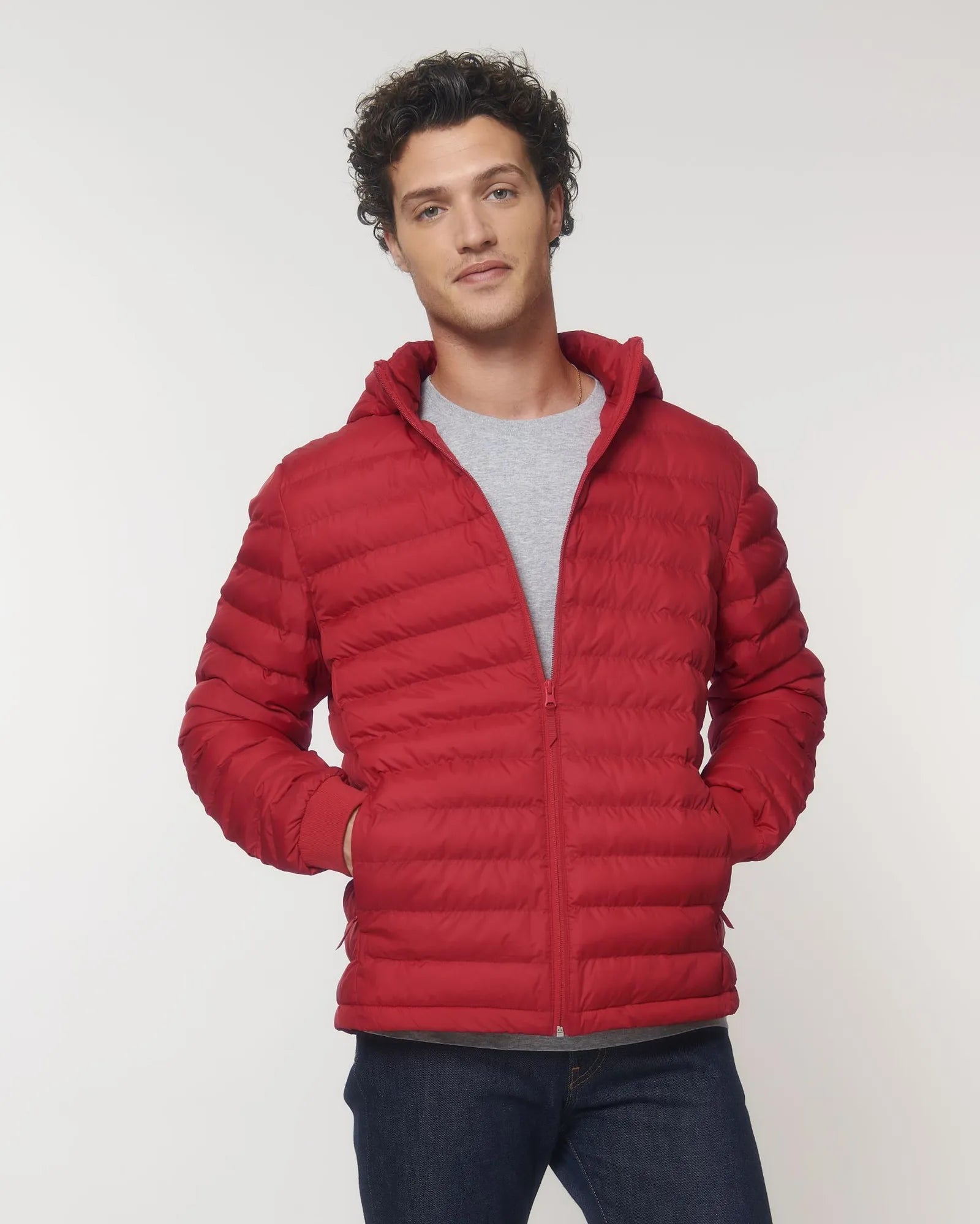Veste matelassée 100% polyester recyclé Stanley/Stella à personnaliser - Red