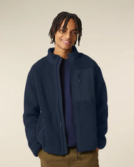 Veste polyester recyclé Stanley/Stella Brooker à personnaliser - French Navy