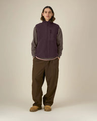 Veste polyester recyclé Stanley/Stella Liner à personnaliser - Red Brown
