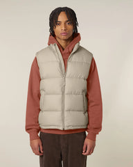 Gilet matelassé unisexe en polyester recyclé à personnaliser - 9