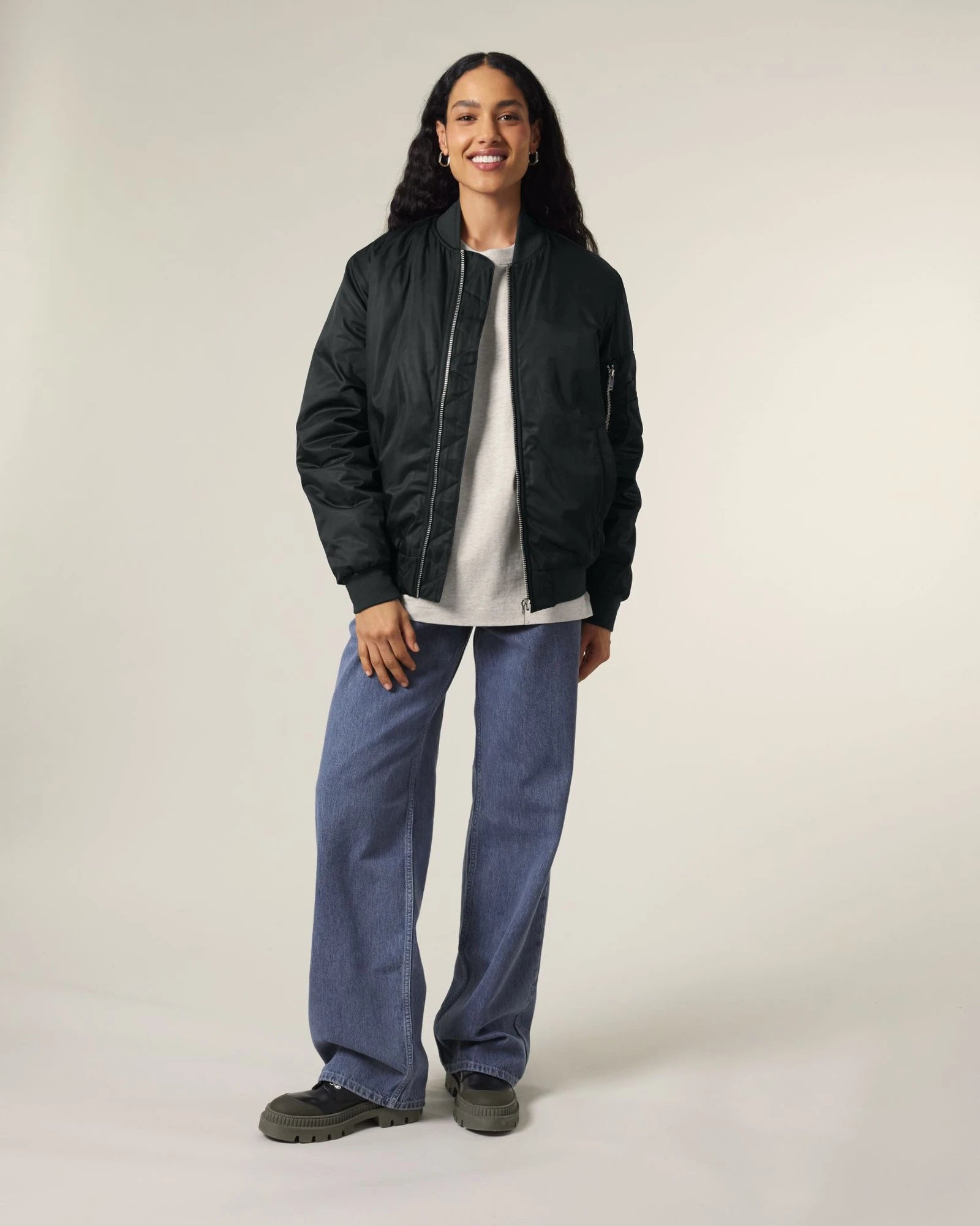 Veste légère matelassée polyester recyclé Stanley/Stella à personnaliser - 3