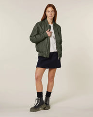 Veste légère matelassée polyester recyclé Stanley/Stella à personnaliser - Khaki