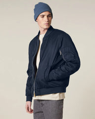 Veste légère matelassée polyester recyclé Stanley/Stella à personnaliser - French Navy