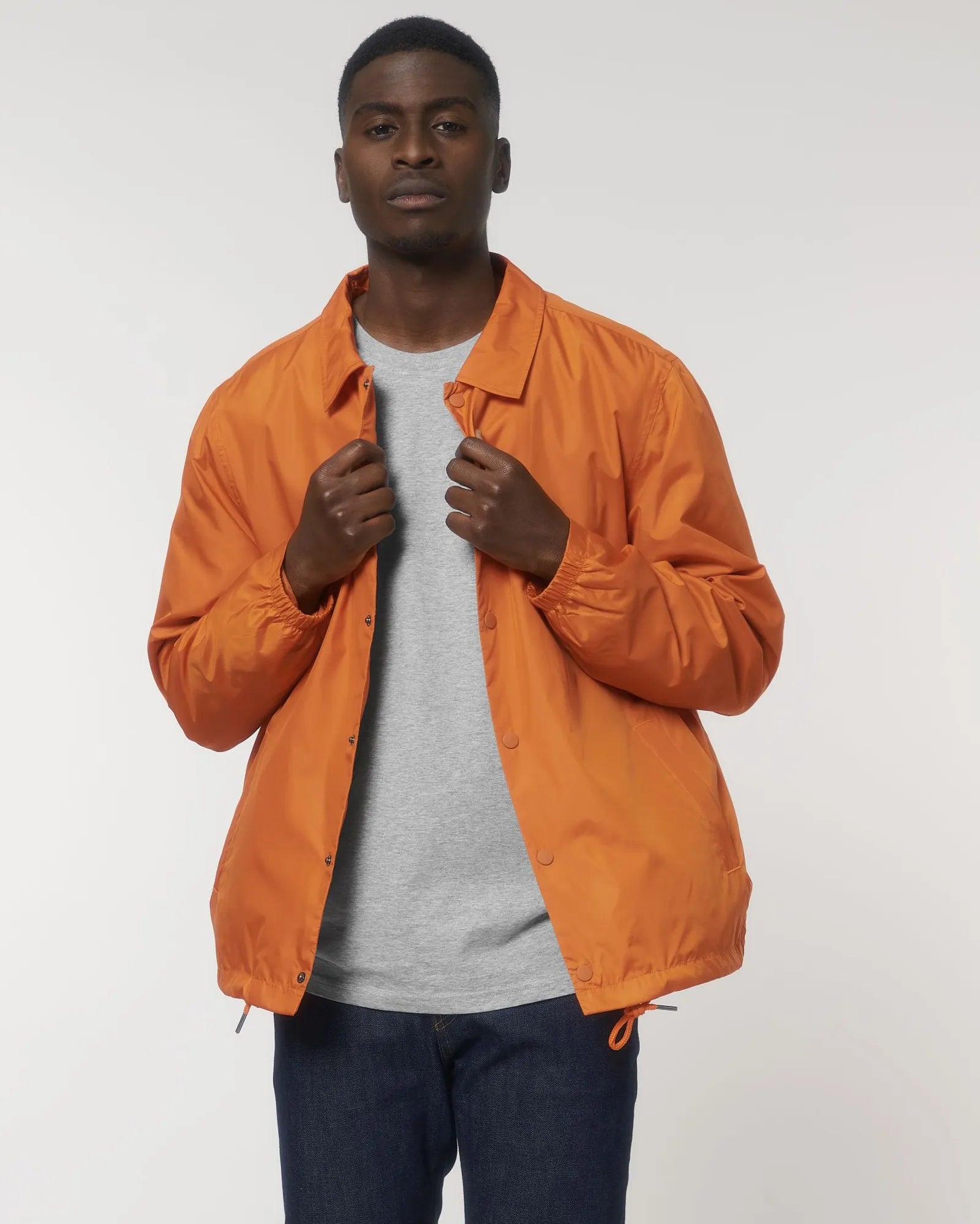 Veste polyester recyclé Stanley/Stella Coacher à personnaliser - Flame Orange