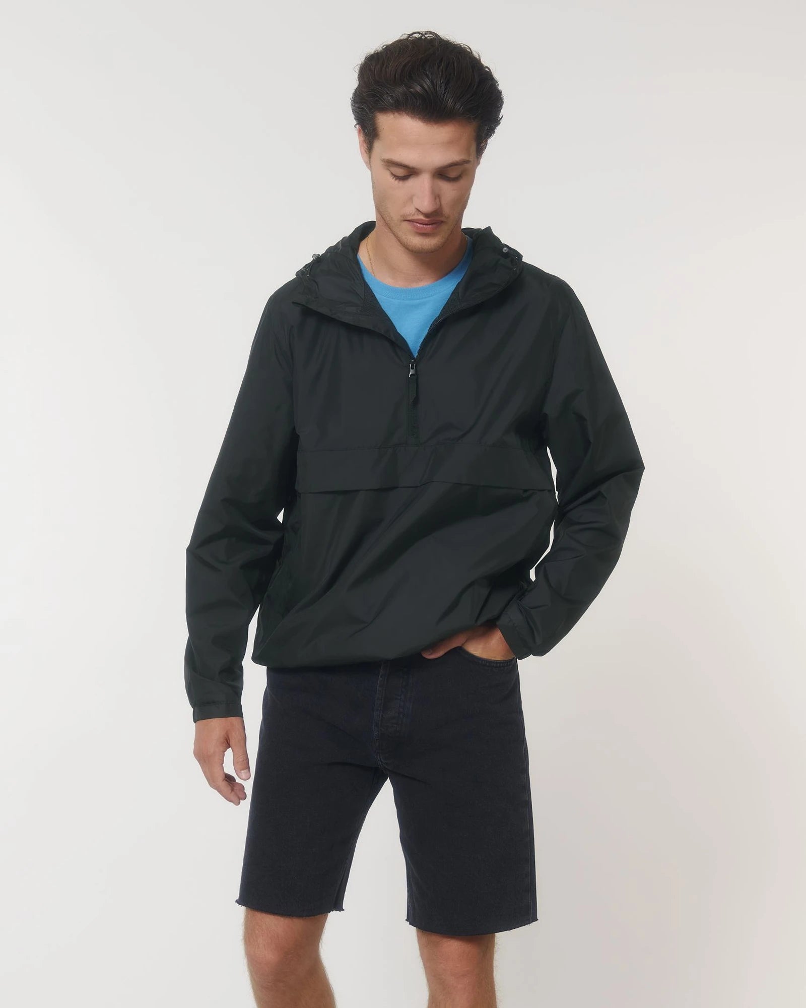 Veste polyester recyclé Stanley/Stella Speeder à personnaliser - Black