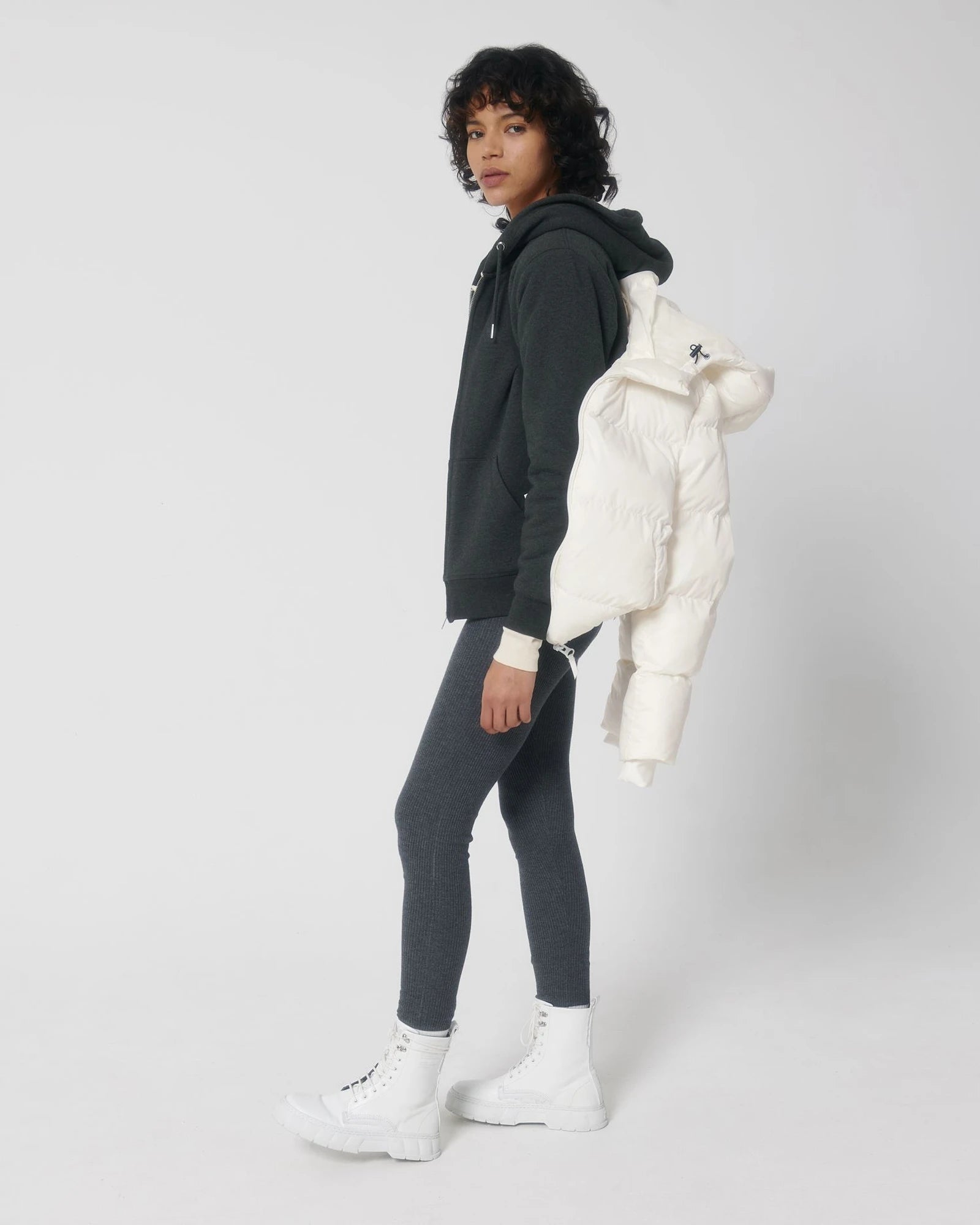 Veste matelassée polyester recyclé Stanley/Stella Puffer à personnaliser - 13