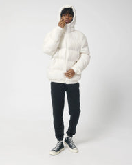 Veste matelassée polyester recyclé Stanley/Stella Puffer à personnaliser - Off White
