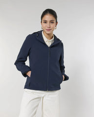 Veste softshell femme Stanley/Stella Discoverer à personnaliser - French Navy