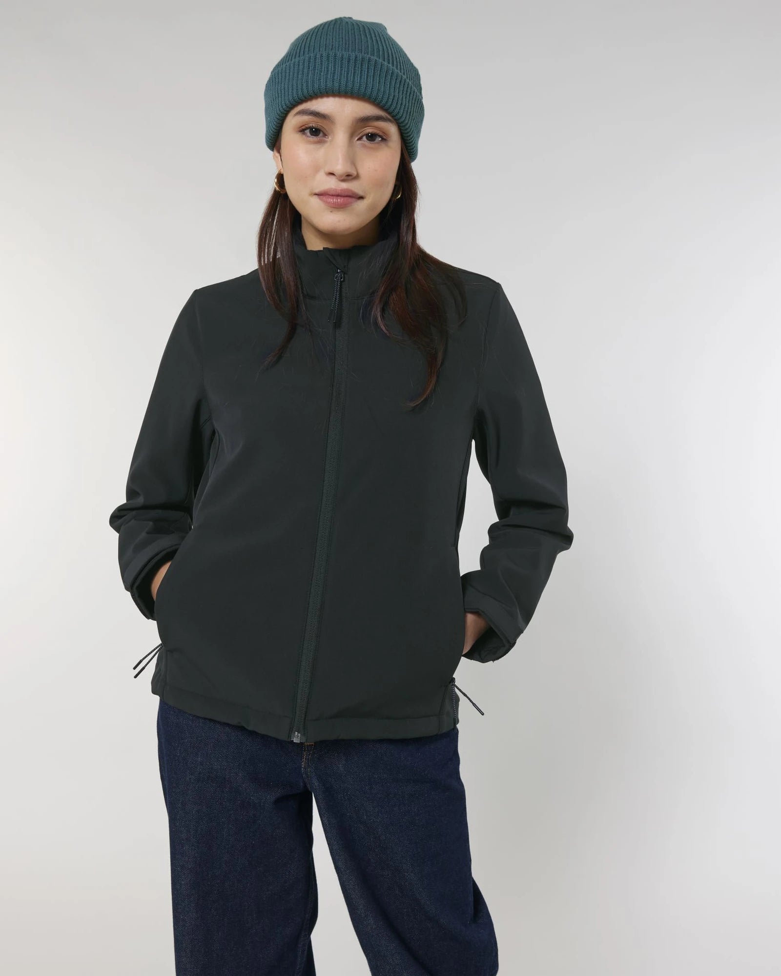 Veste softshell femme Stanley/Stella Navigator à personnaliser - Black