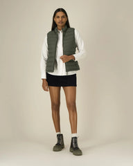 Gilet femme recyclé Stanley/Stella Climber 2.0 à personnaliser - Khaki