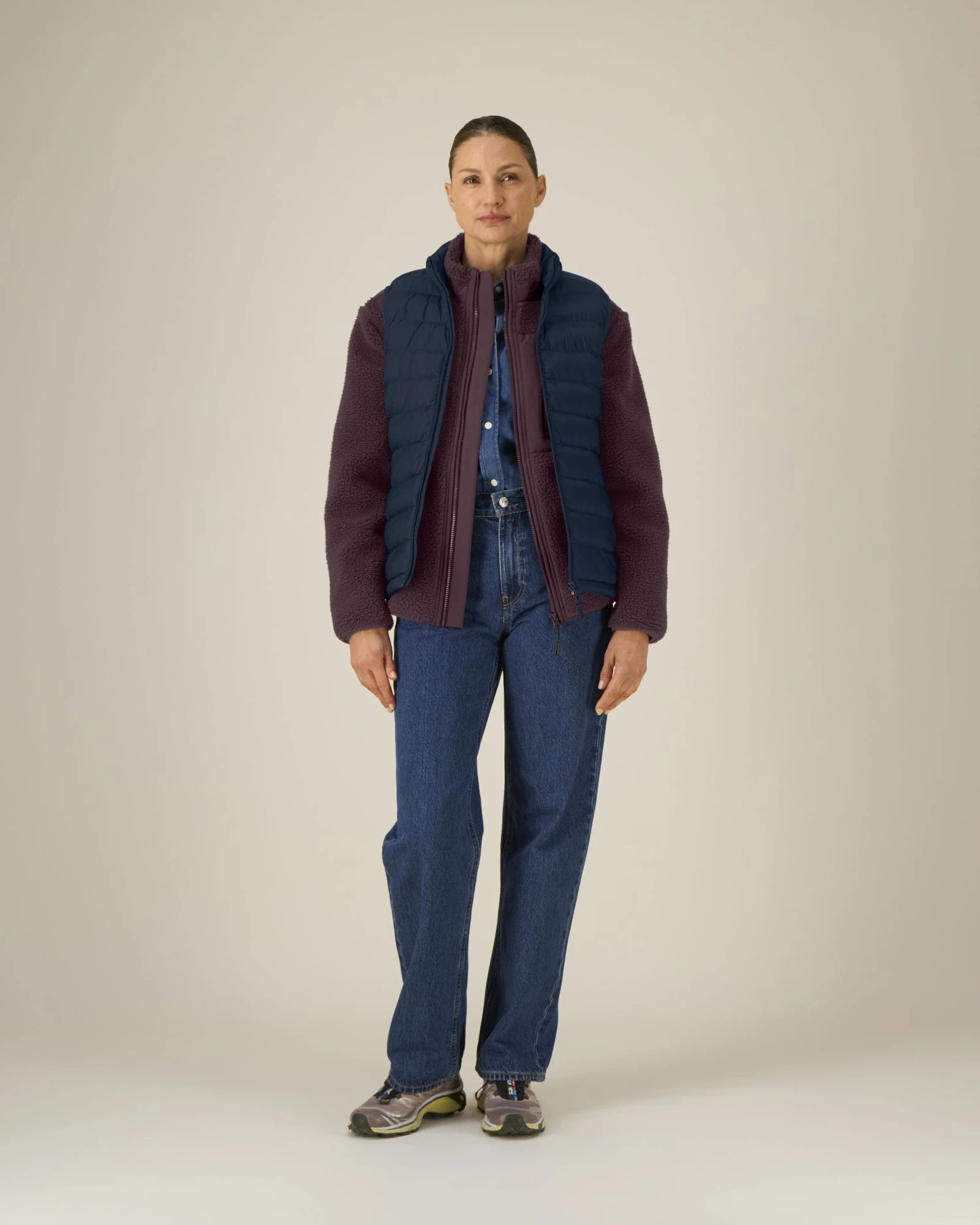 Gilet femme recyclé Stanley/Stella Climber 2.0 à personnaliser - French Navy