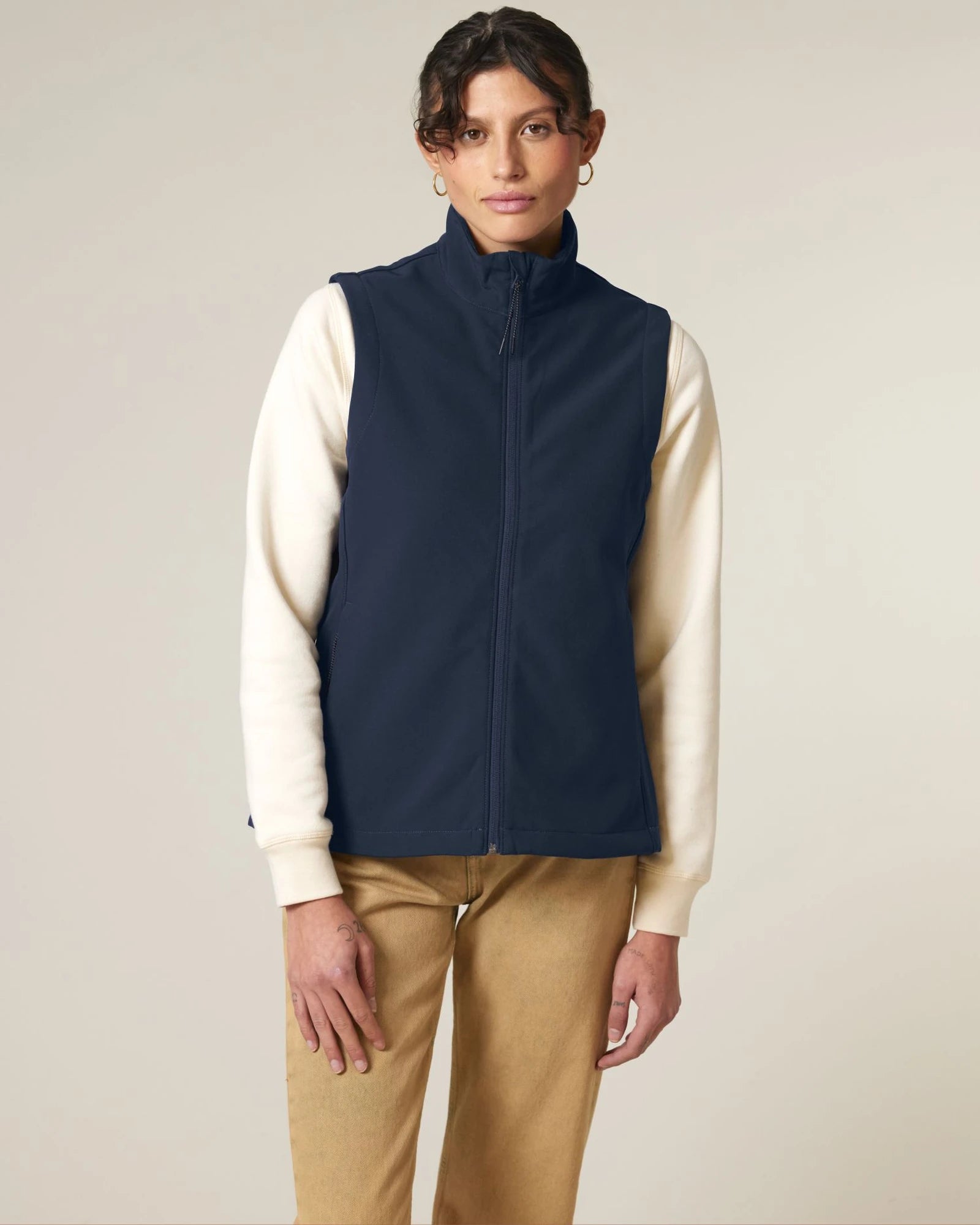 Veste softshell femme Stanley/Stella Trail Blazer à personnaliser - French Navy