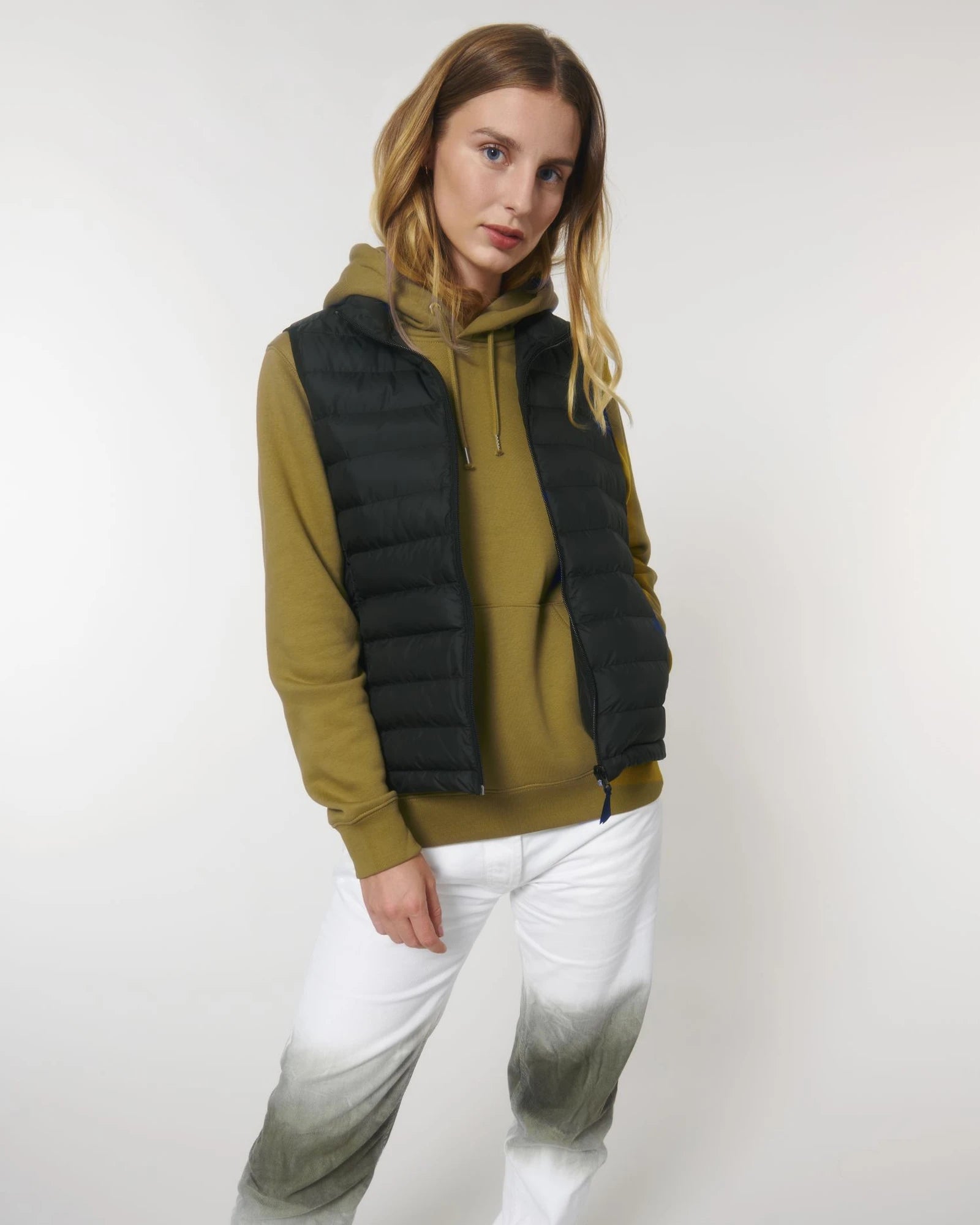 Bodywarmer femme 100% polyester recyclé Stanley/Stella à personnaliser - Black