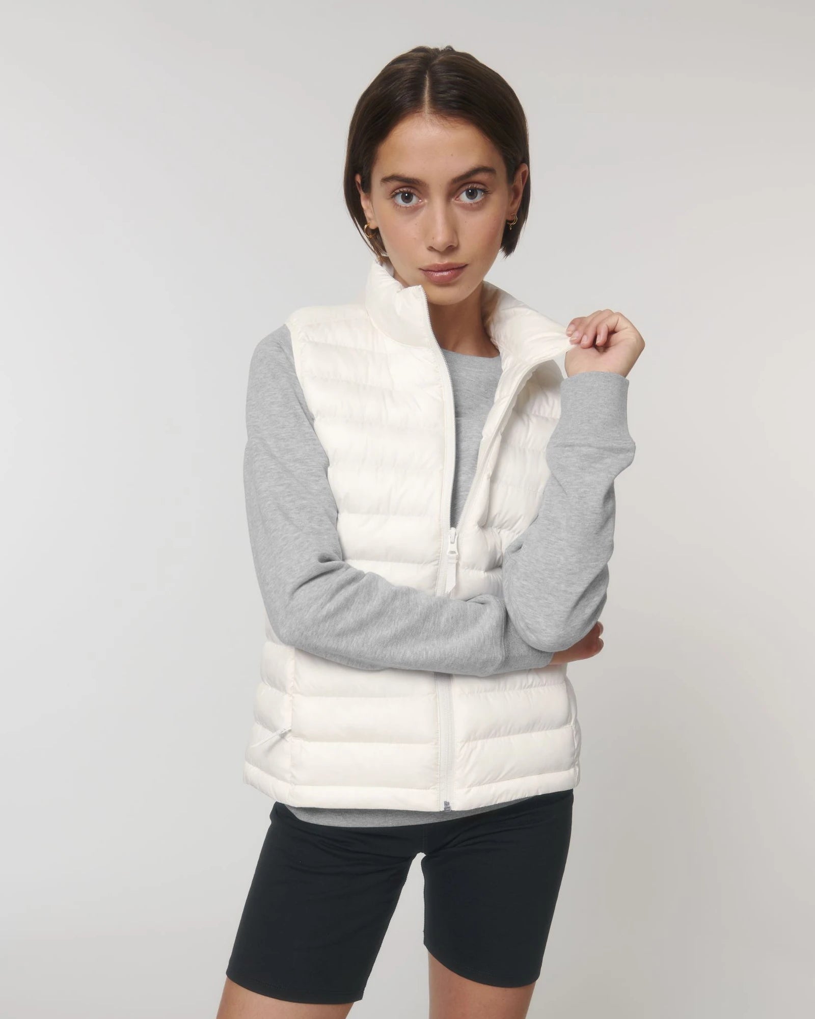 Bodywarmer femme 100% polyester recyclé Stanley/Stella à personnaliser - Off White